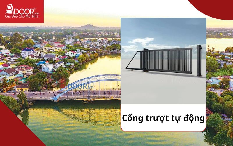 Cổng trượt - Cửa cổng tự động Biên Hòa