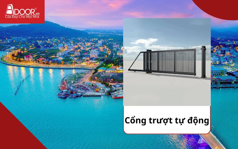 Cổng trượt- Cửa cổng tự động Kiên Giang