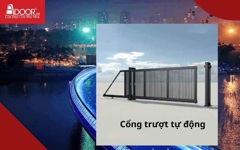 Cổng trượt - Cửa cổng tự động Quận 7