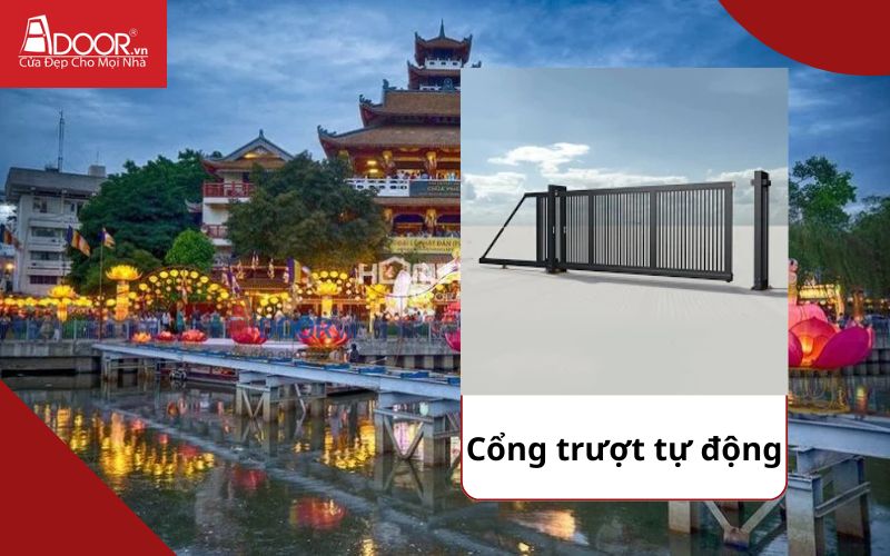 Cổng trượt - Cửa cổng tự động Phú Nhuận