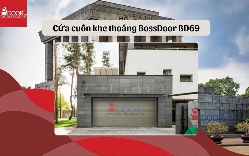 cửa cuốn khe thoáng Ba Đình BossDoor BD69
