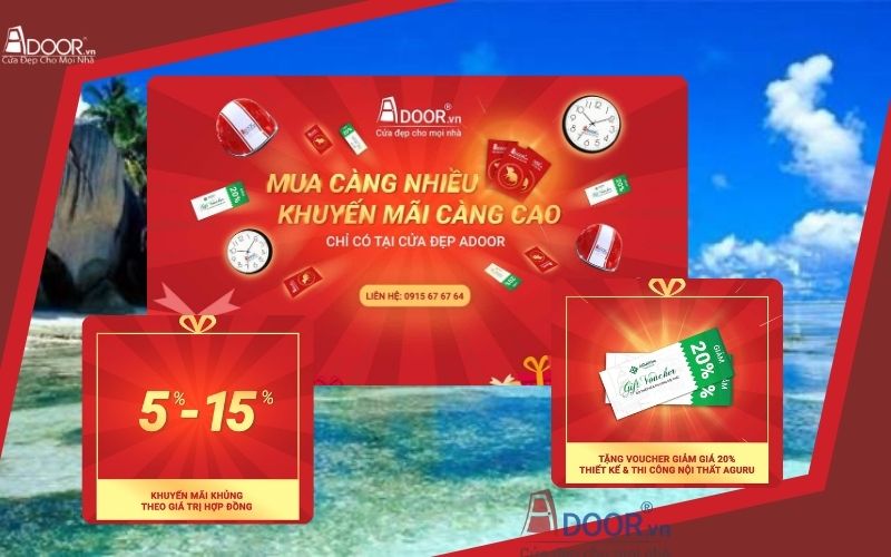 Ưu đãi cửa cuốn khe thoáng Ninh Thuận