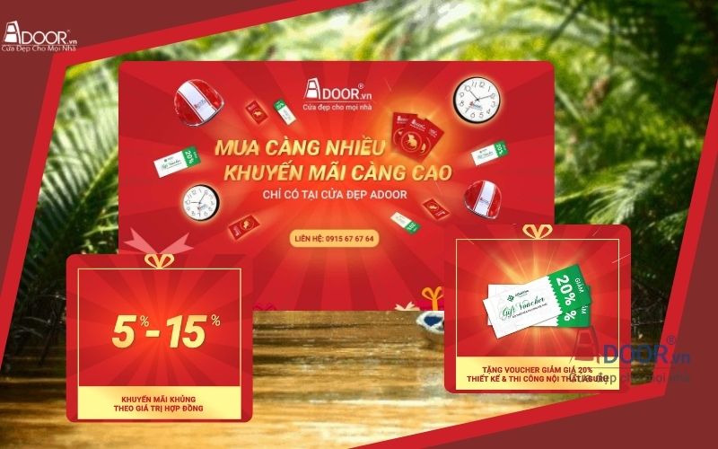 Ưu đãi hấp dẫn khi lắp cửa cuốn khe thoáng Tiền Giang tại Adoor