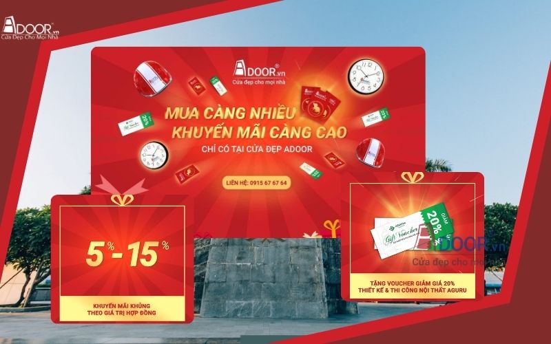 Ưu đãi cửa cuốn khe thoáng Cẩm Phả