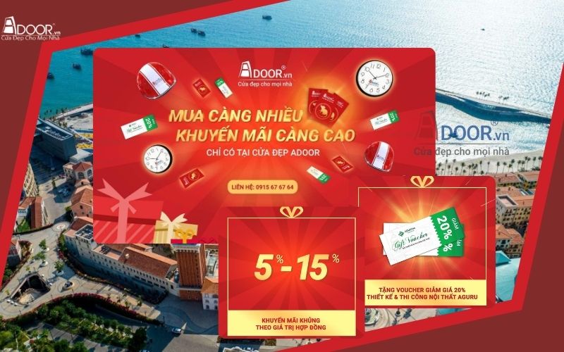 Ưu đãi cửa cuốn khe thoáng Phú Quốc
