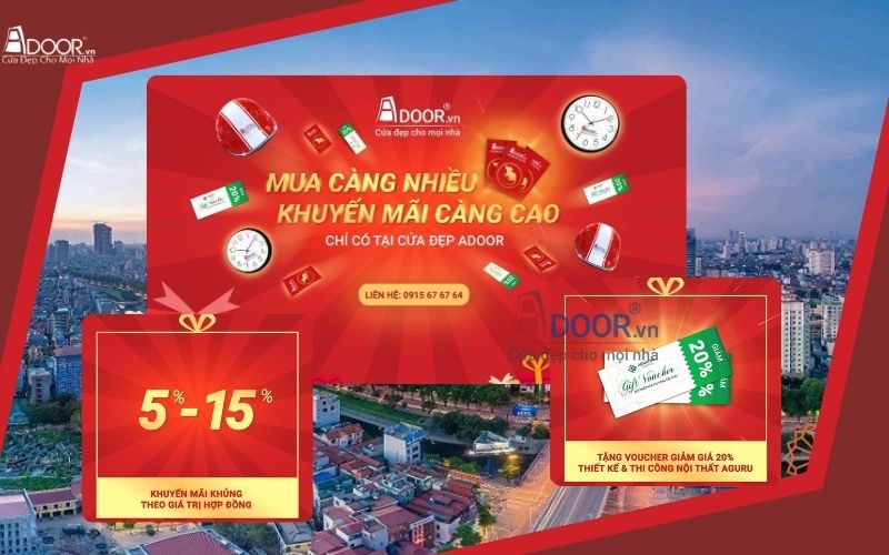 Ưu đãi cửa cuốn khe thoáng Ba Đình