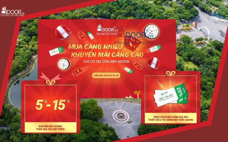Ưu đãi cửa cuốn khe thoáng Cầu Giấy