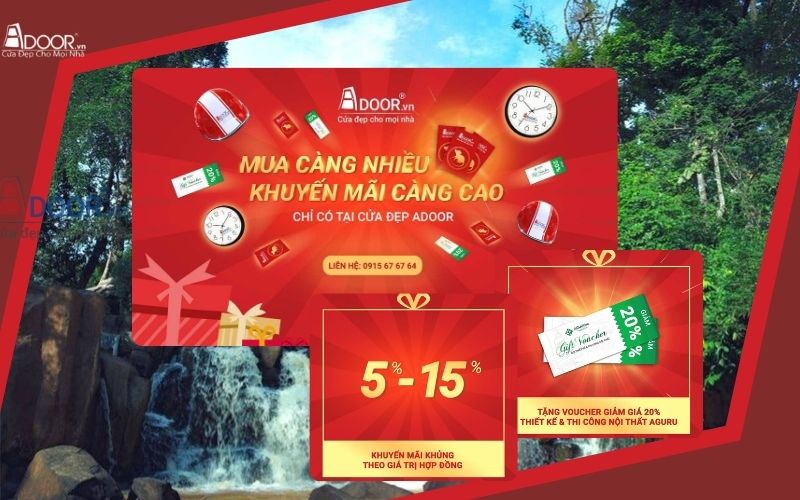 Khuyến mãi hấp dẫn cửa cuốn khe thoáng Bình Phước