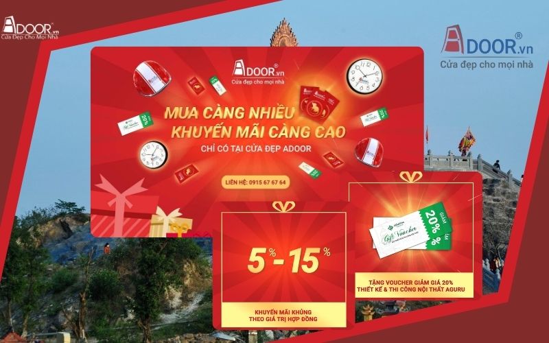 Khuyến mãi cửa cuốn khe thoáng Nam Định