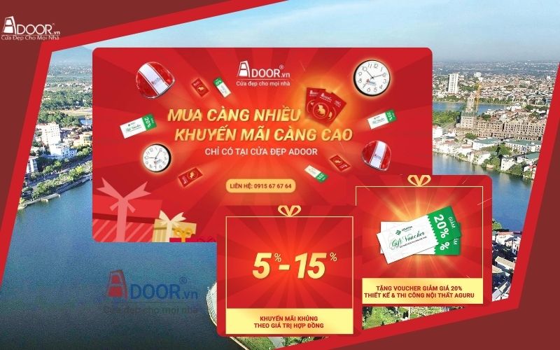 Khuyến mãi hấp dẫn từ cửa cuốn khe thoáng Phú Thọ