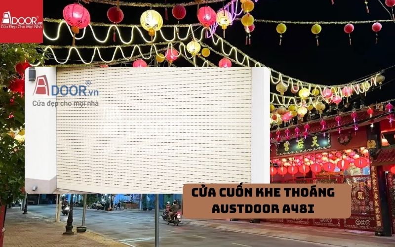 cửa cuốn khe thoáng Thuận An Austdoor A48i cửa cuốn khe thoáng Thuận An Austdoor A48i