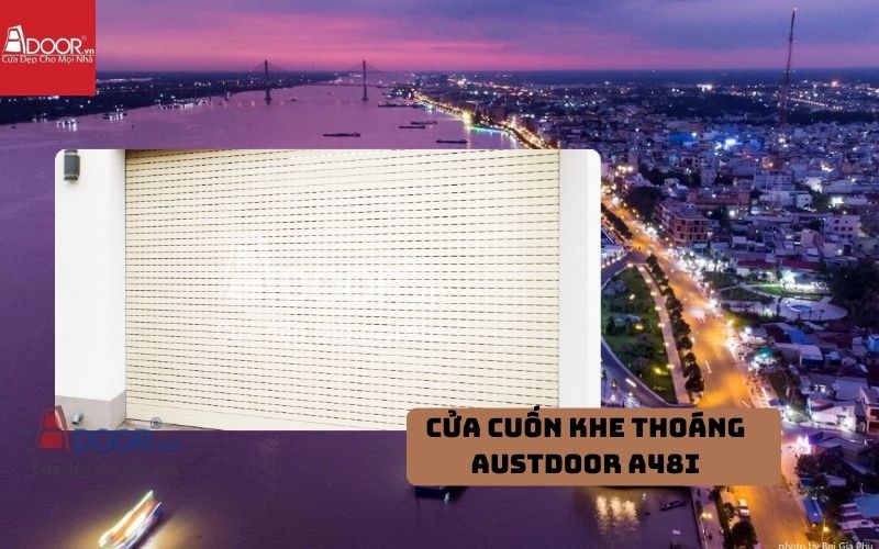 cửa cuốn khe thoáng Tiền Giang Austdoor A48i