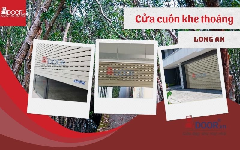 cửa cuốn khe thoáng Long An tại Adoor