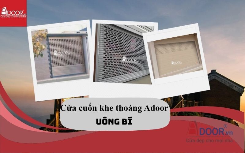 cửa cuốn khe thoáng Uông Bí Adoor