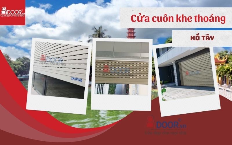 cửa cuốn khe thoáng Tây Hồ