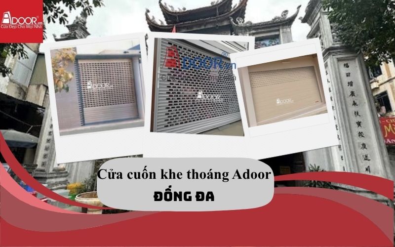 cửa cuốn khe thoáng Đống Đa Adoor