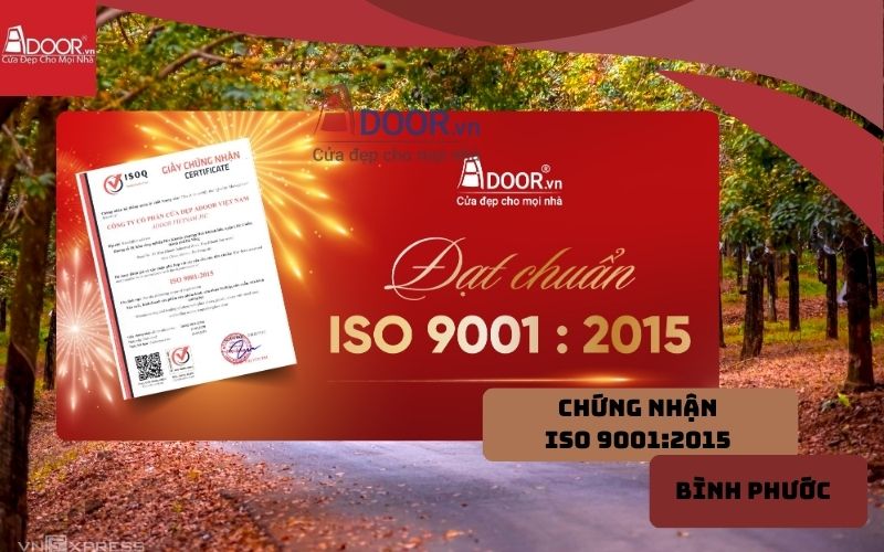 Chứng nhận cửa cuốn khe thoáng Bình Phước
