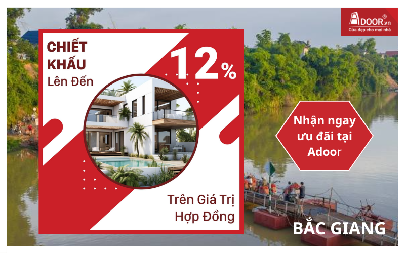 Nhận ngay ưu đãi tại Adoor cửa cuốn Đài Loan Bắc Giang