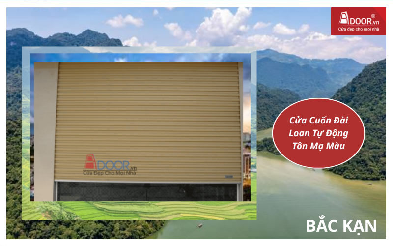 cửa cuốn Đài Loan Bắc Kạn 