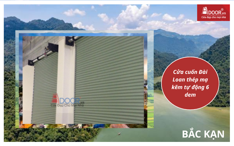cửa cuốn Đài Loan Bắc Kạn 
