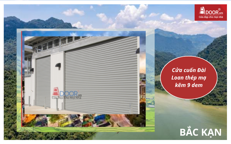 cửa cuốn Đài Loan Bắc Kạn 