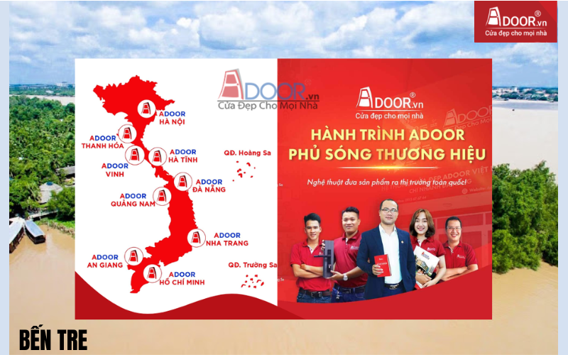 Hệ thống phân phối và hỗ trợ khách hàng khi mua cửa cuốn Đài Loan tại Bến Tre Adoor cửa cuốn Đài Loan Bến Tre