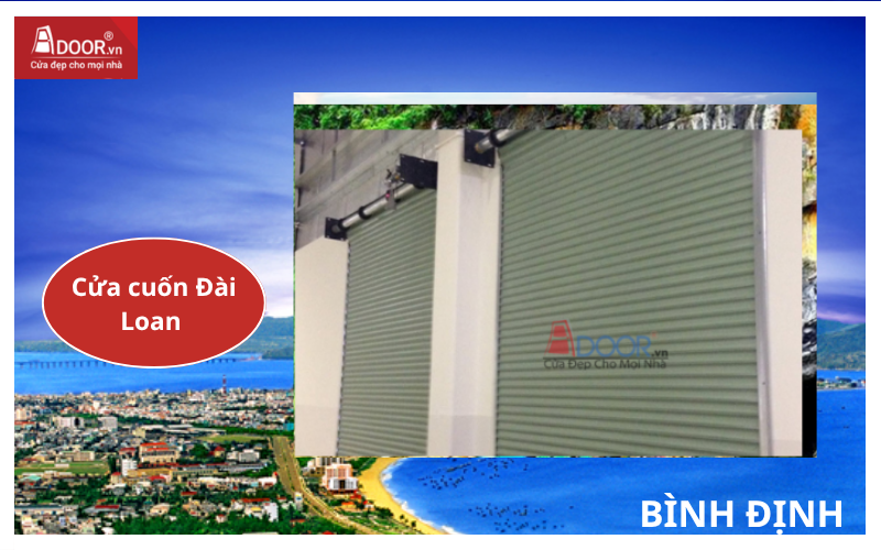 cửa cuốn Đài Loan Bình Định
