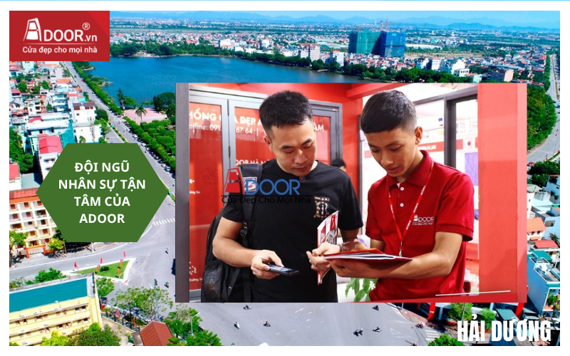 Đội ngũ nhân sự tận tâm, nhiệt huyết, chuyên nghiệp của Adoor cửa cuốn Đài Loan Hải Dương