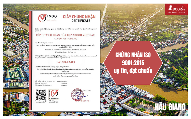 cửa cuốn Đài Loan Hậu Giang