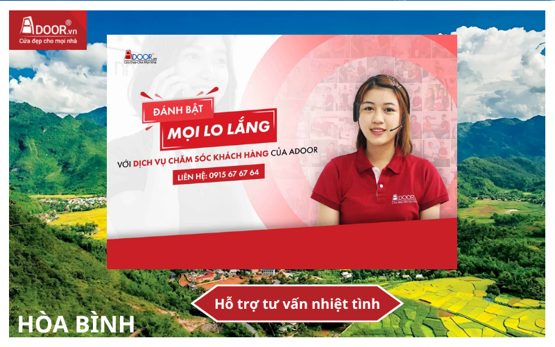 Hỗ trợ tư vấn nhiệt tình cửa cuốn Đài Loan Hòa Bình