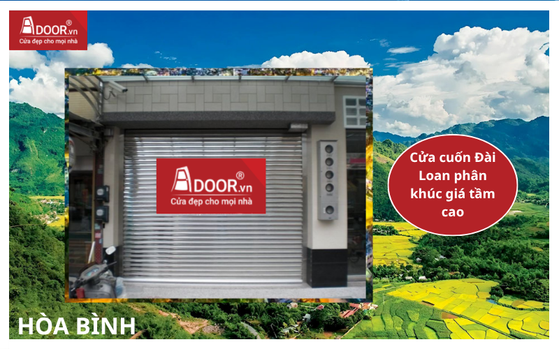 cửa cuốn Đài Loan Hòa Bình