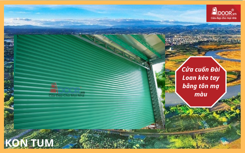 cửa cuốn Đài Loan Kon Tum 
