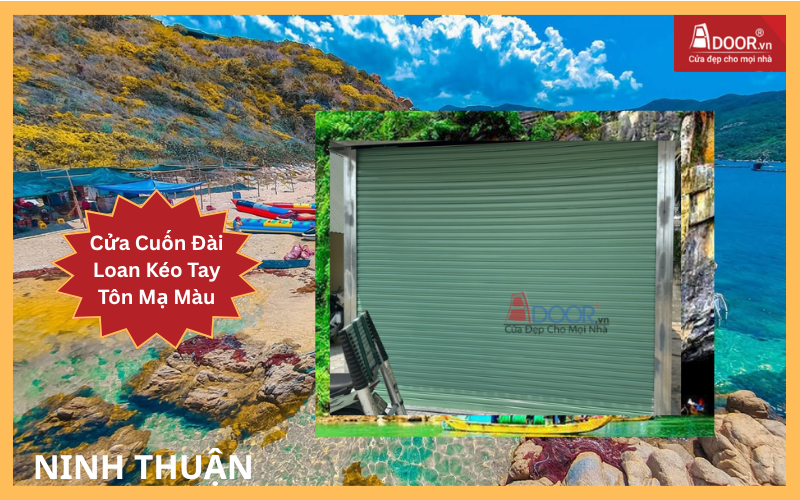 cửa cuốn Đài Loan Ninh Thuận 