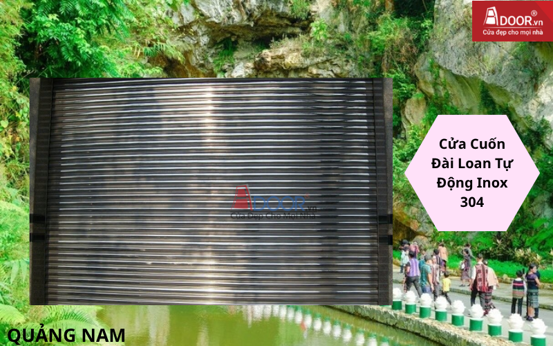 Cửa Cuốn Đài Loan Quảng Nam Tự Động Inox 304