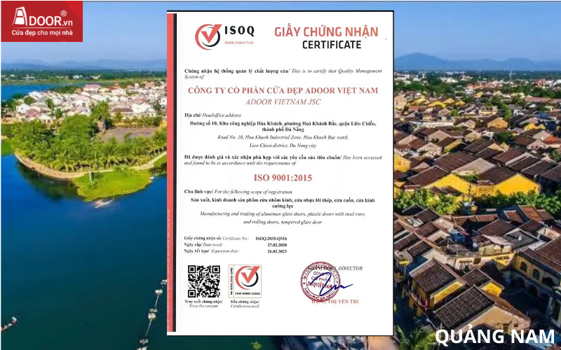cửa cuốn Đài Loan Quảng Nam
