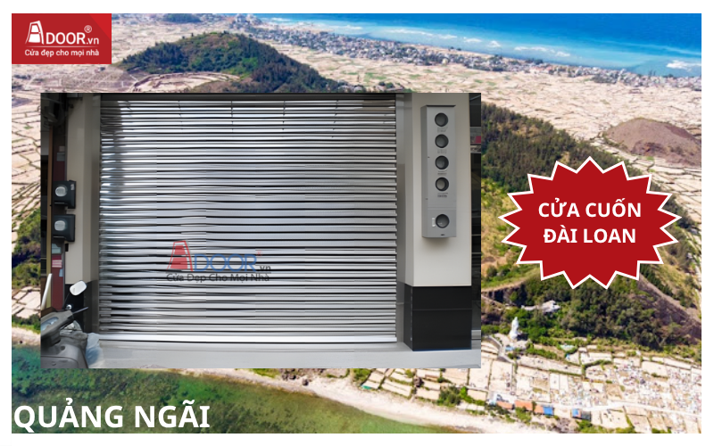 cửa cuốn Đài Loan Quảng Ngãi