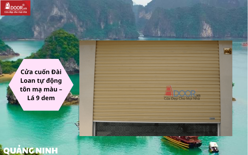 cửa cuốn Đài Loan Quảng Ninh 