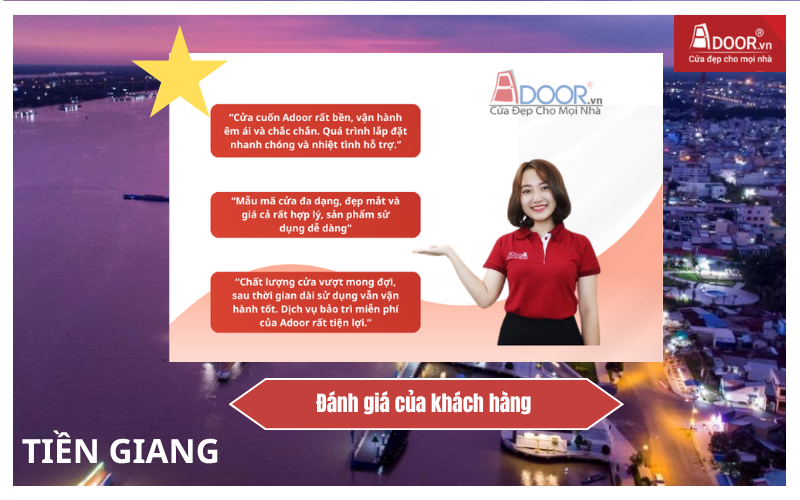 cửa cuốn Đài Loan Tiền Giang 
