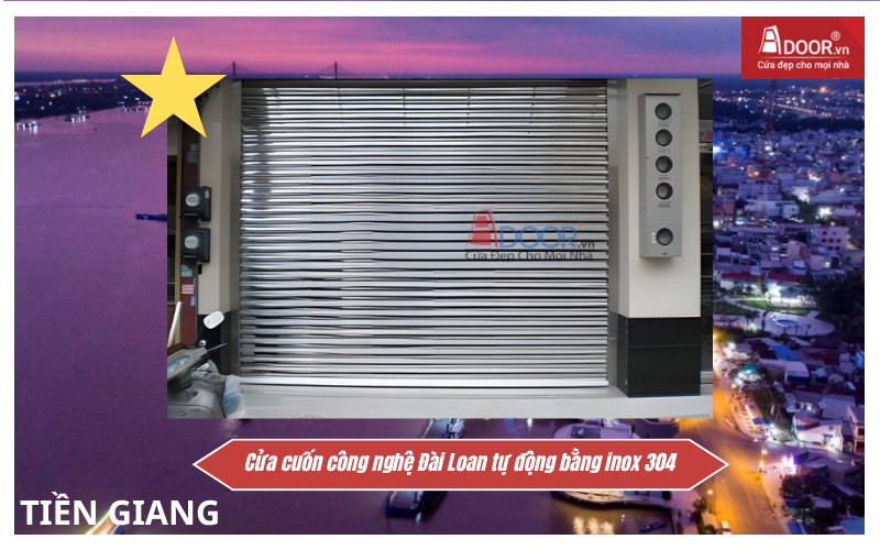 cửa cuốn Đài Loan Tiền Giang 