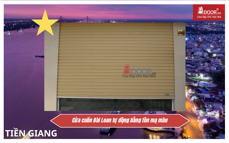 cửa cuốn Đài Loan Tiền Giang 