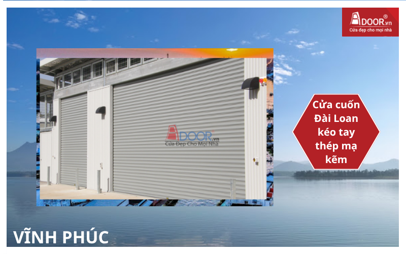 cửa cuốn Đài Loan Vĩnh Phúc 