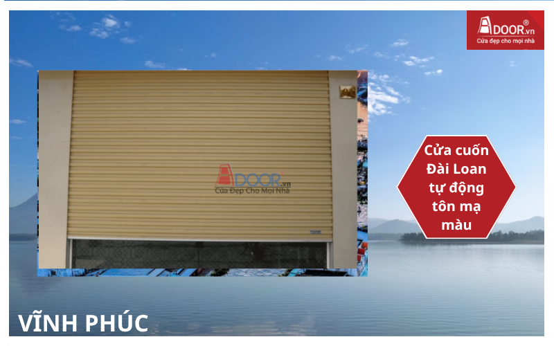 cửa cuốn Đài Loan Vĩnh Phúc 