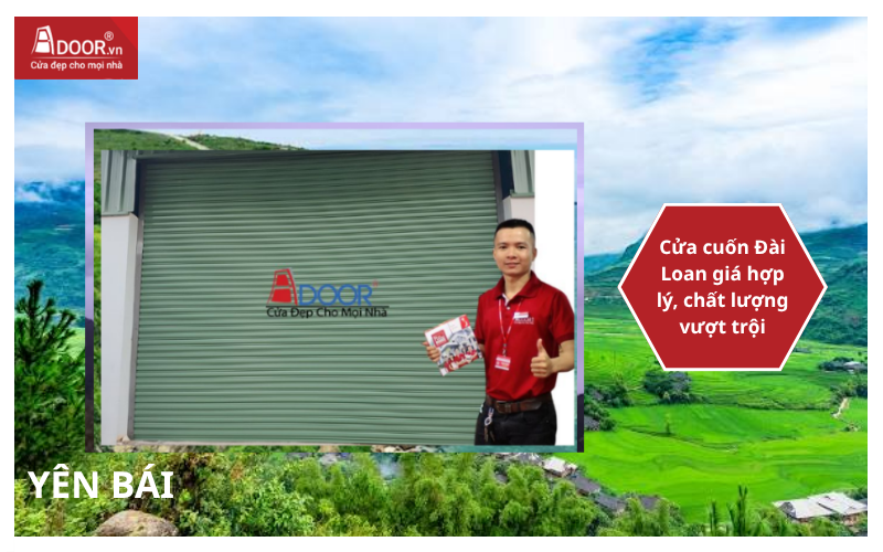 cửa cuốn Đài Loan Yên Bái