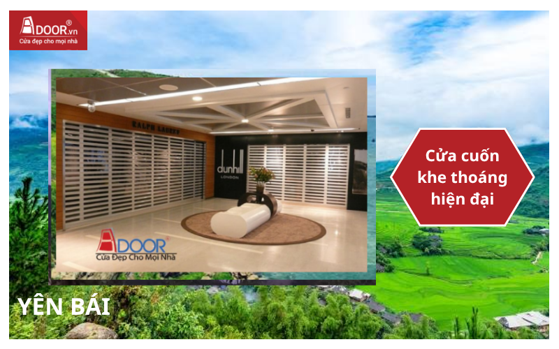 cửa cuốn Đài Loan Yên Bái 