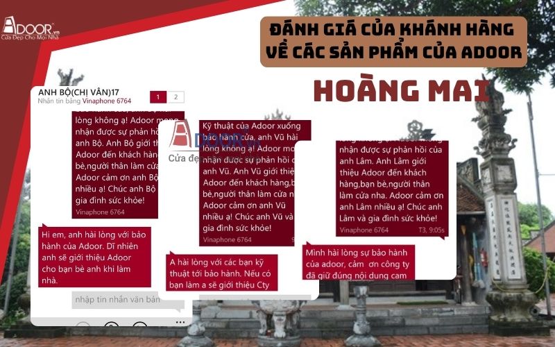 Phản hồi sử dụng là thước đo thực tế của cửa cuốn khe thoáng Hoàng Mai Phản hồi sử dụng là thước đo thực tế của cửa cuốn khe thoáng Hoàng Mai