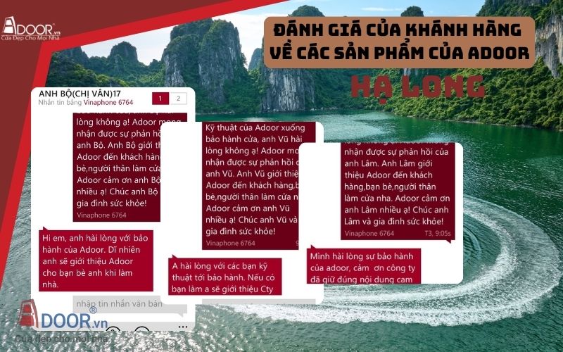 Phản hồi từ khách hàng sau khi sử dụng cửa cuốn khe thoáng Hạ Long
