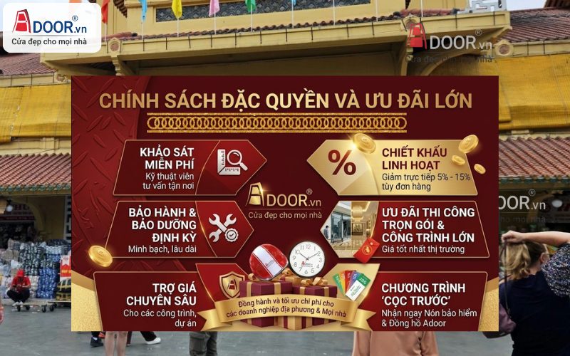 Chính Sách Ưu Đãi Và Hậu Mãi Adoor