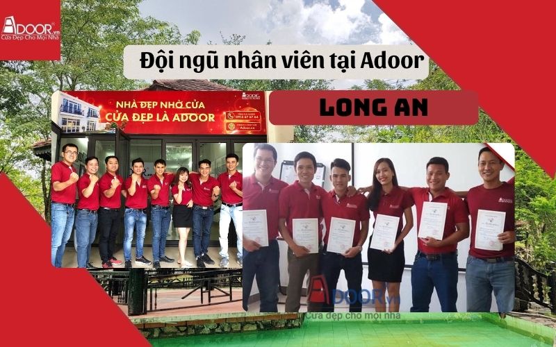 Đội ngũ cửa cuốn khe thoáng Long An Adoor Đội ngũ cửa cuốn khe thoáng Long An Adoor