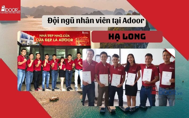 Nhân sự cửa cuốn khe thoáng Hạ Long Adoor
