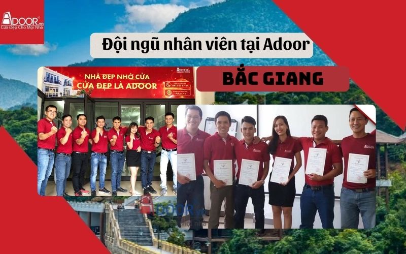Đội ngũ Adoor khi tư vấn cửa cuốn khe thoáng Bắc Giang Đội ngũ Adoor khi tư vấn cửa cuốn khe thoáng Bắc Giang